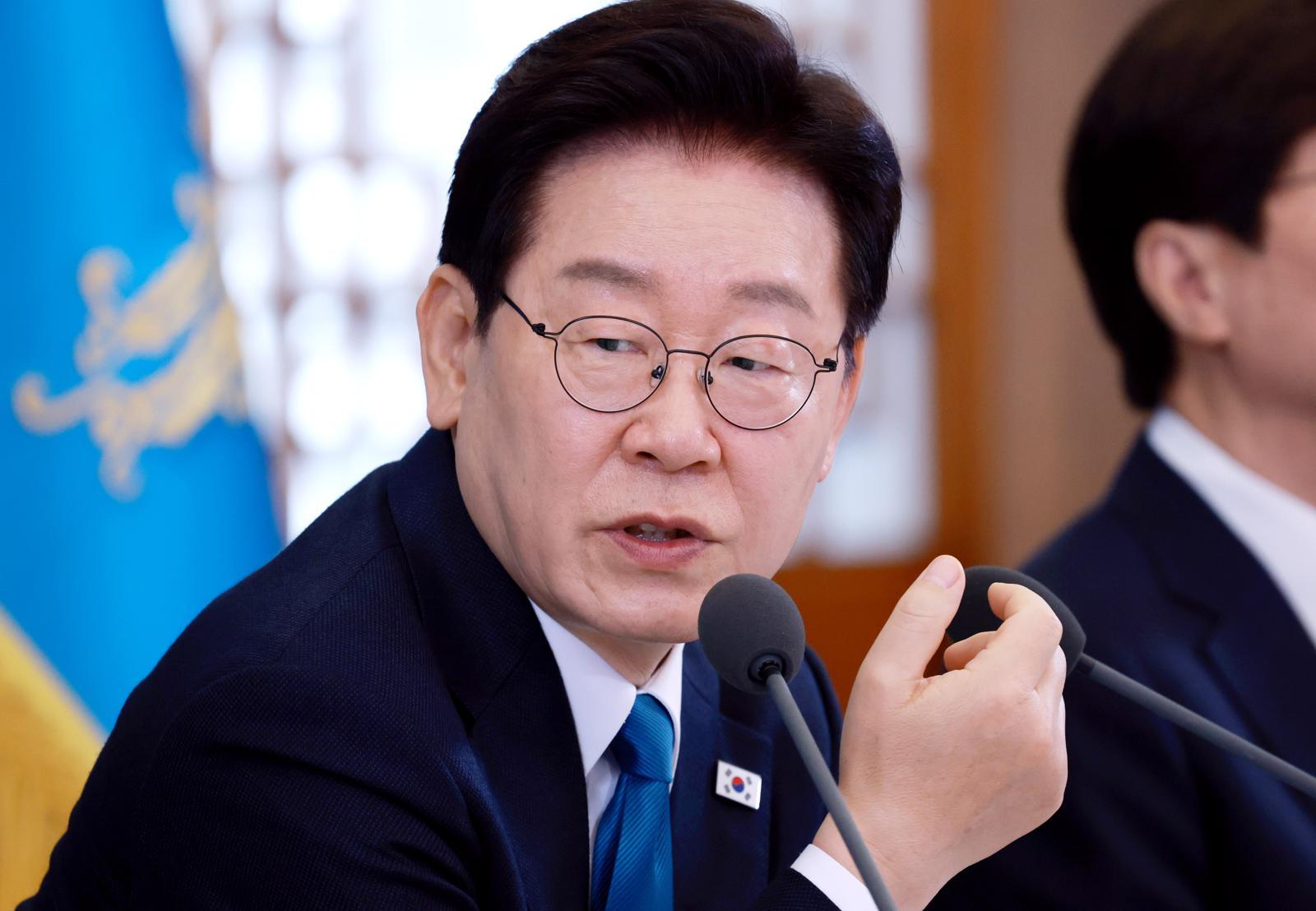 李 “국힘, 조폭설-대장동 조작으로 대선 훔쳐” 사과 요구