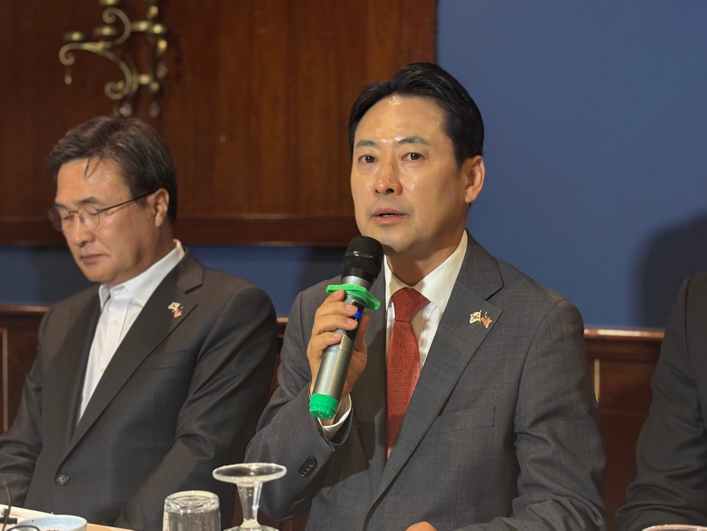 방미 장동혁 “NSC·국무부 관계자 회담…美와 의견교환, 지선에도 영향”