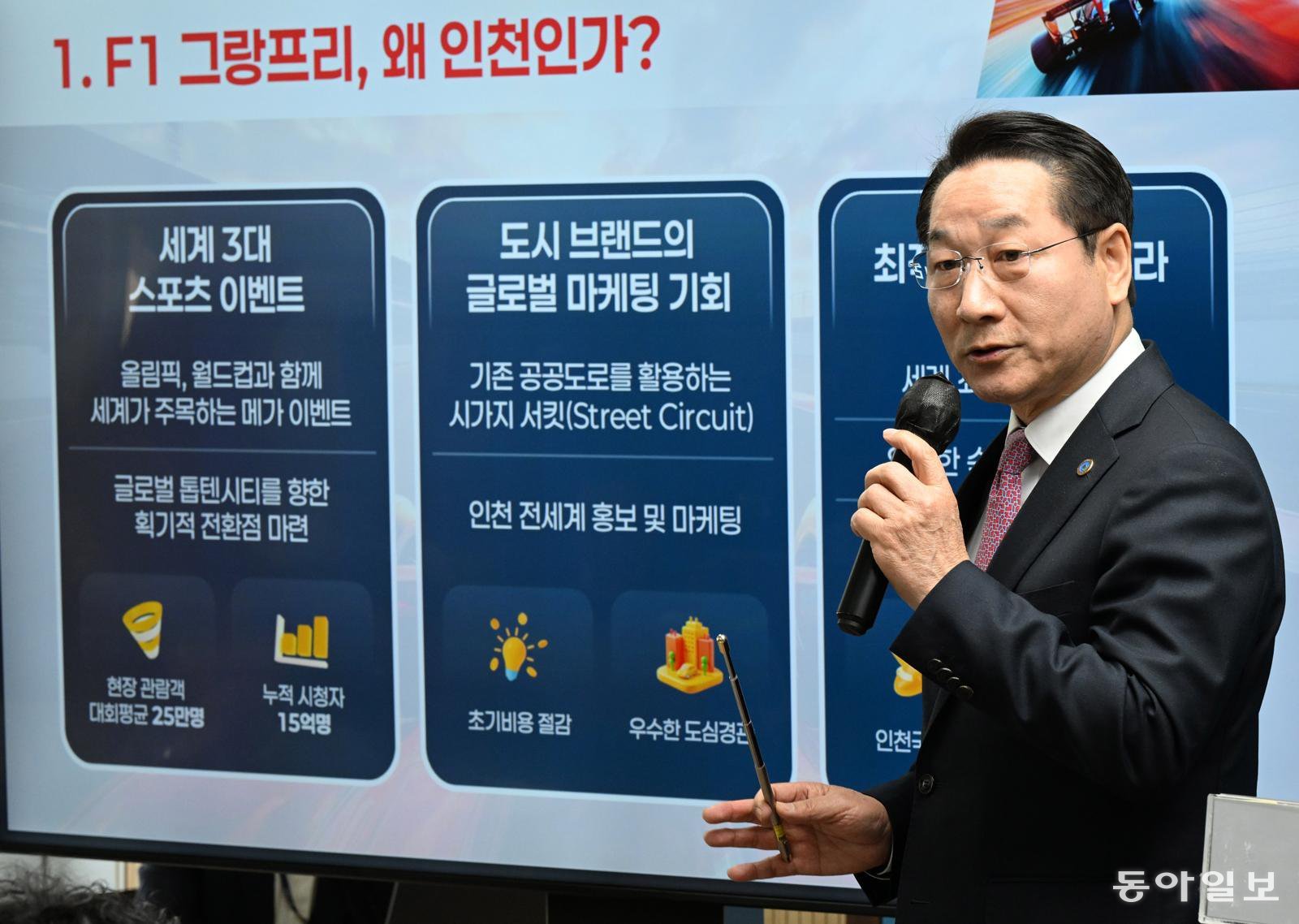 인천시, F1 ‘사업 타당성 있다’ 용역 결과 들고 본격 유치 추진