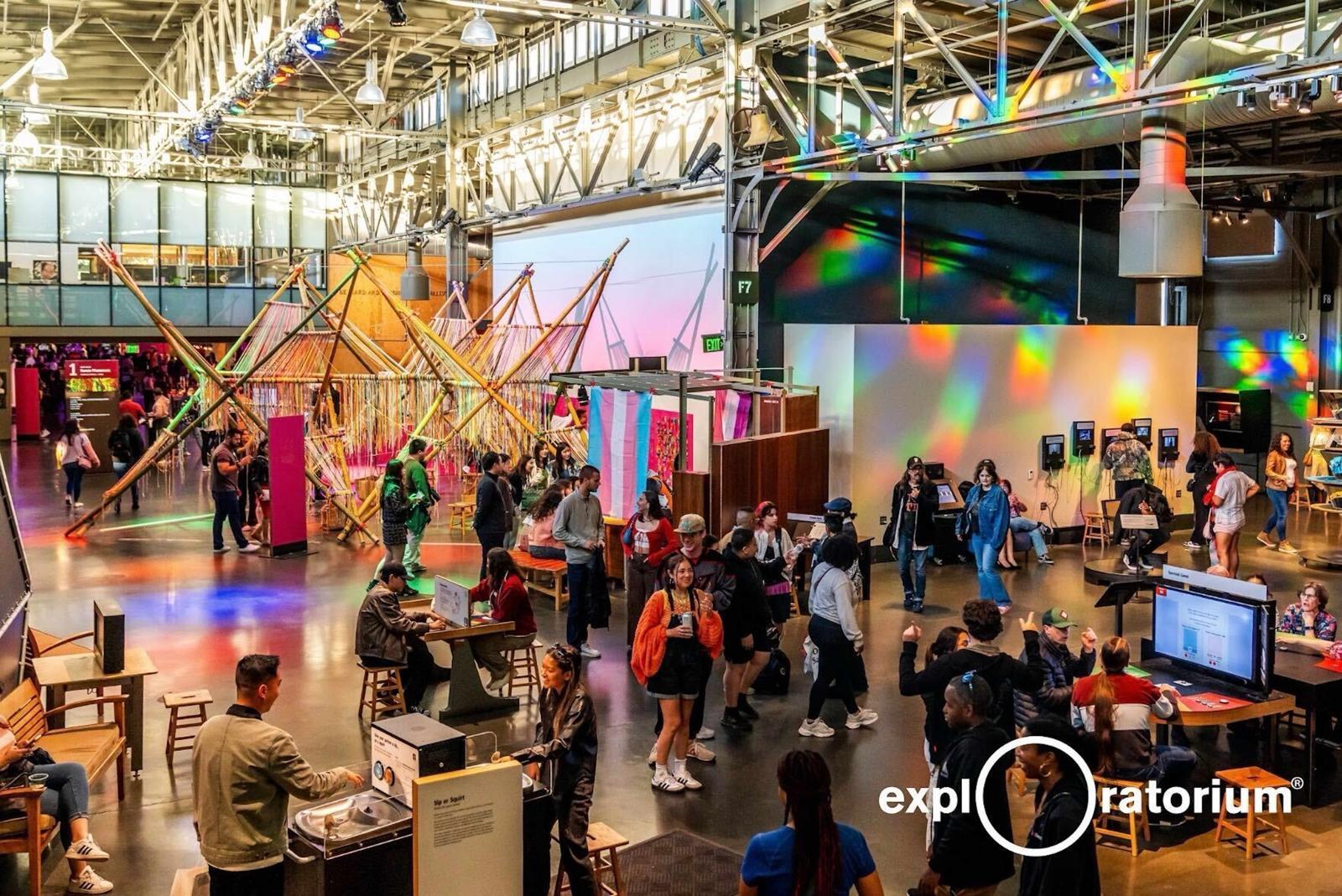 미국 샌프란시스코의 익스플로라토리움 내부 모습. 현대차그룹 제공