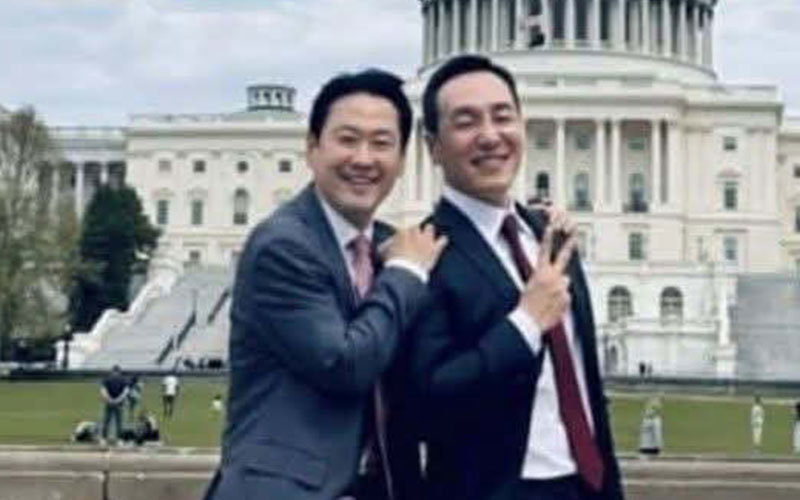 [사설]대표는 방미 인증샷, 후보들은 각자도생, 의원들은 구경만
