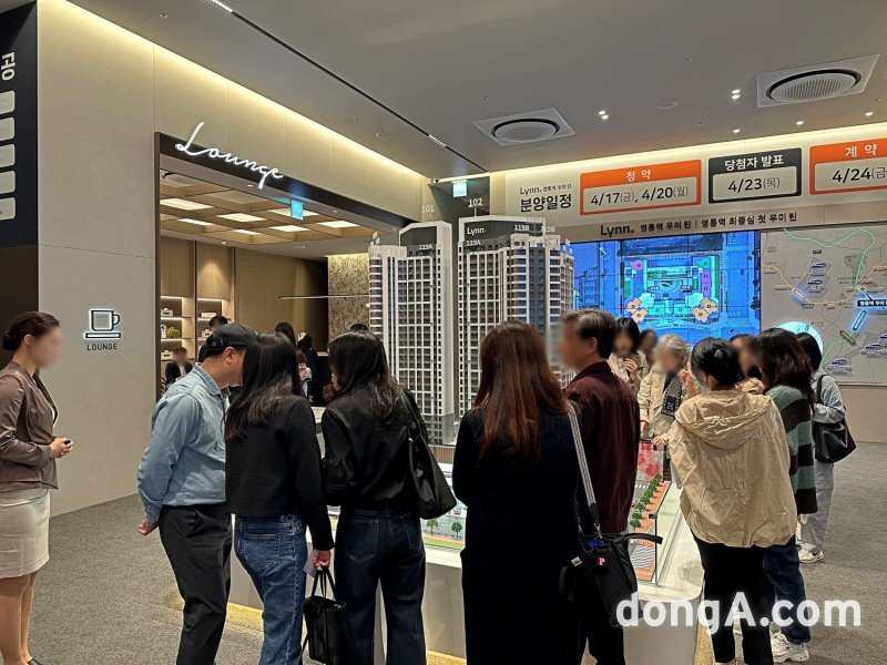 영통역 우미 린, 견본주택 개관… 물량 100% 추첨제로