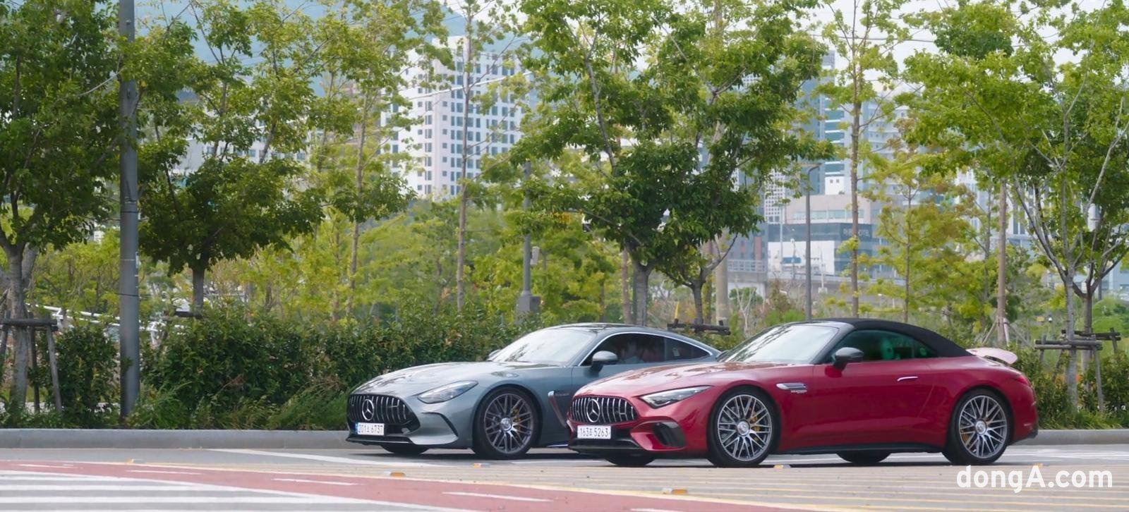 메르세데스-AMG GT, 메르세데스-AMG SL. 메르세데스 벤츠 코리아 제공