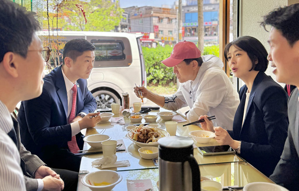 오세훈, 후보 확정 후 배현진·김재섭과 오찬…“젊은 선대위 구성할 것”