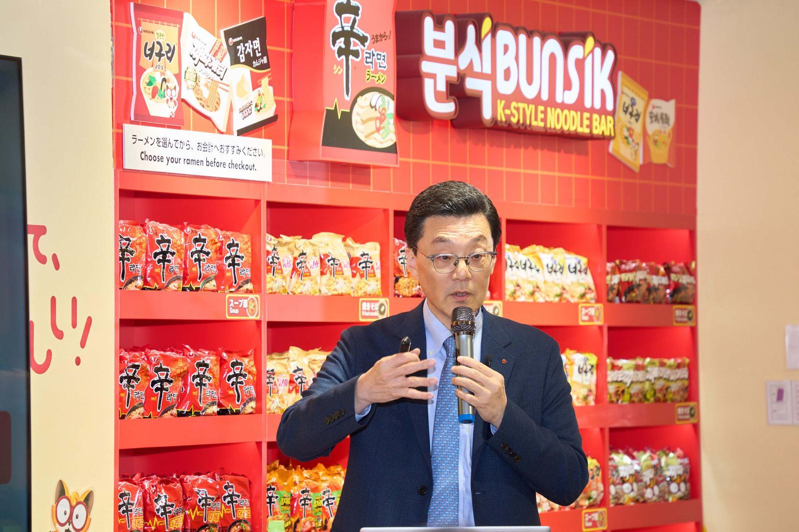김대하 농심재팬 법인장.(농심 제공)
