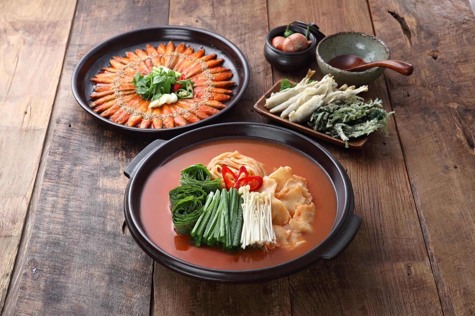 전북 무주군의 대표적인 토속 음식 어죽.