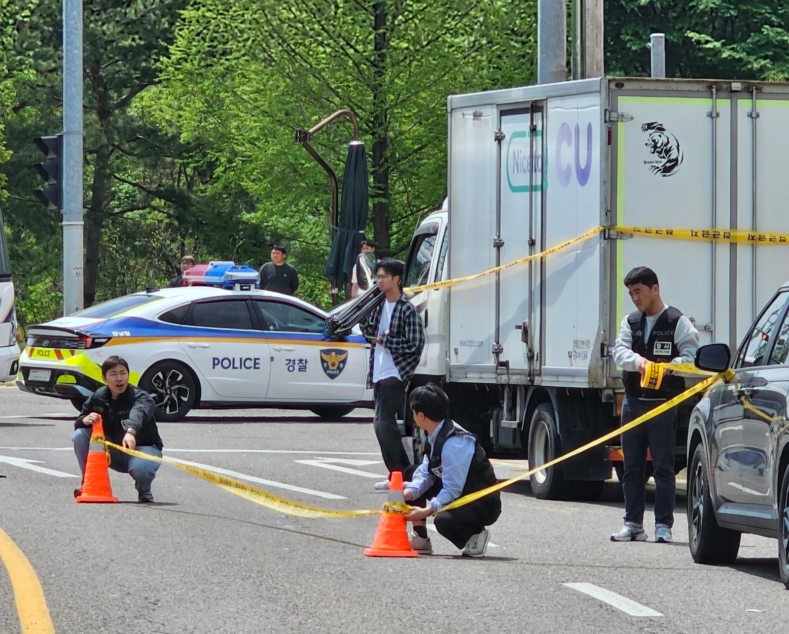 화물연대 집회중 물류차 막던 1명 사망