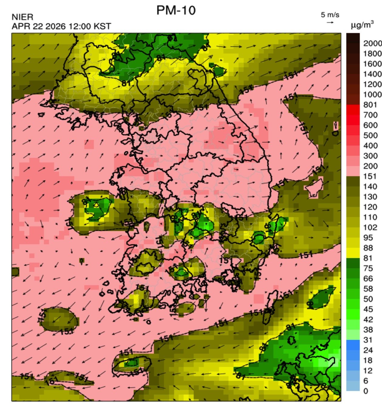 내일까지 황사 여파 계속, 미세먼지 ‘매우나쁨’…밤·낮 큰 일교차