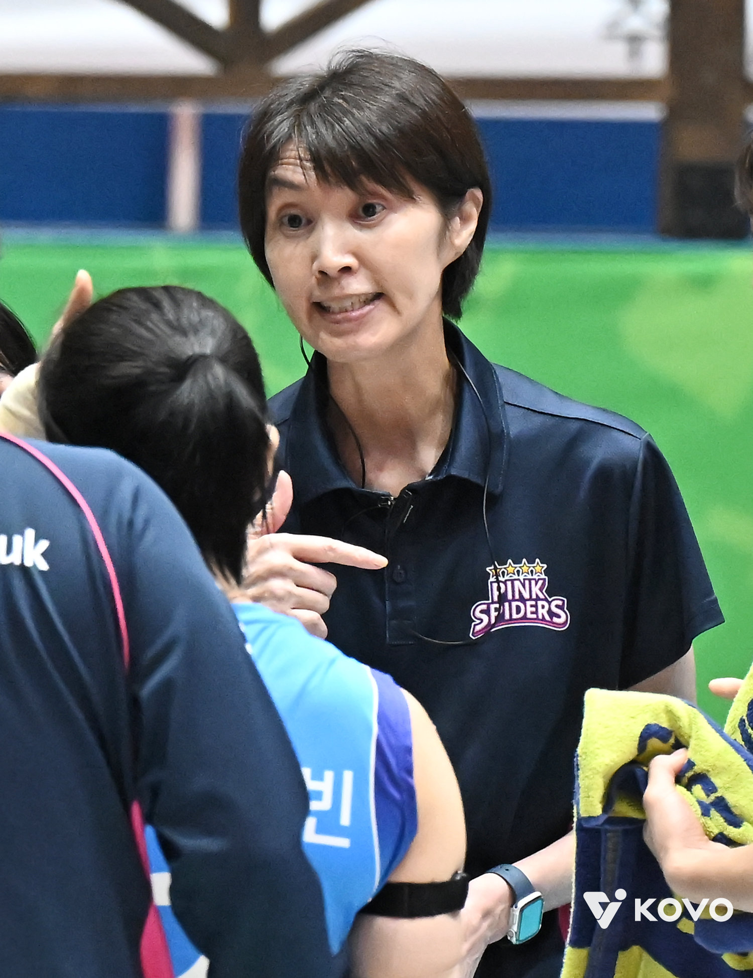 요시하라 토모코 흥국생명 감독. KOVO 제공