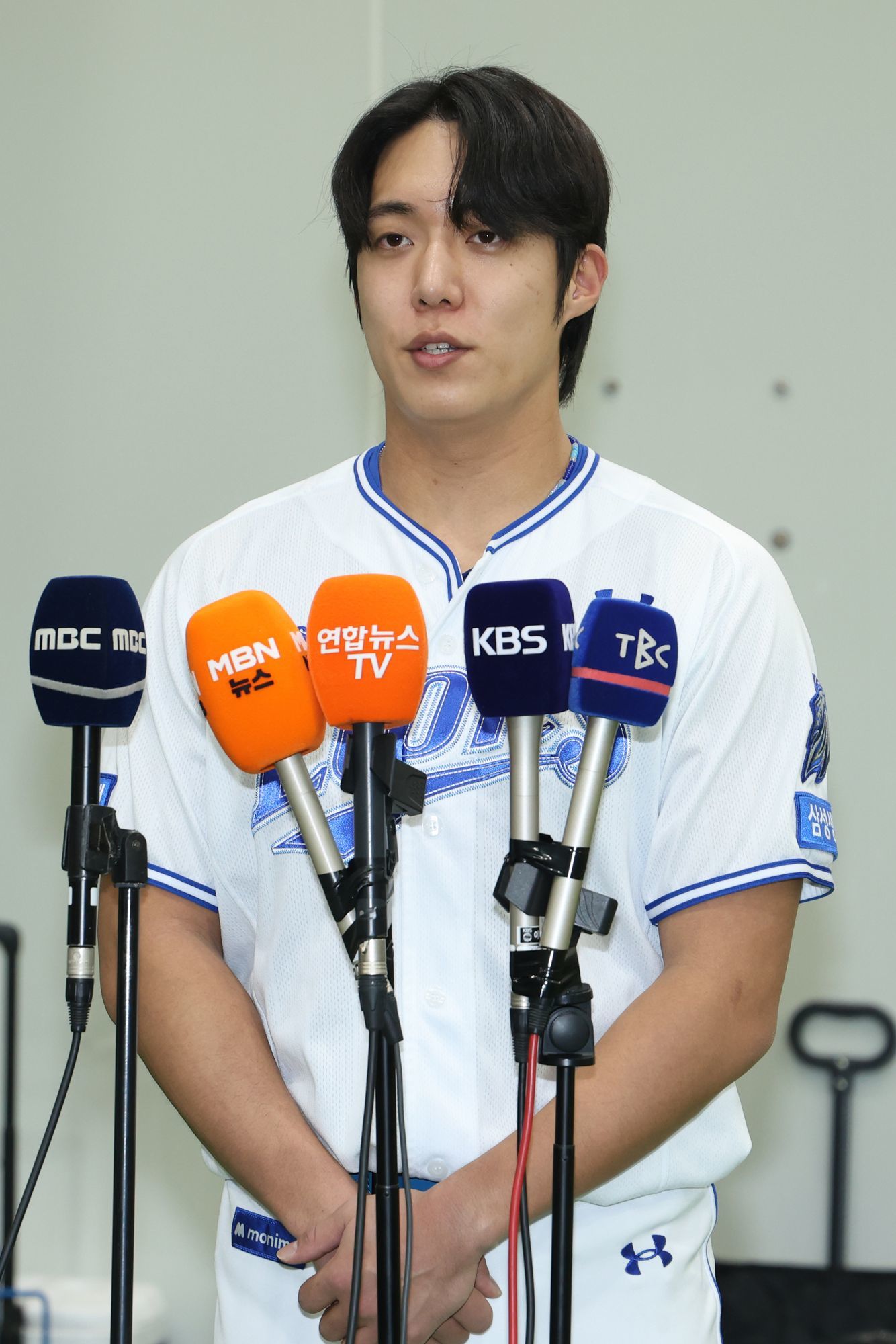 ‘욕설 논란’ 삼성 원태인 “나와선 안 될 행동…수없이 후회하고 반성”