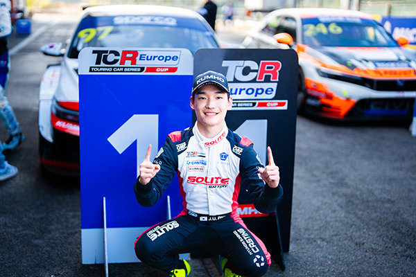 쏠라이트 인디고 레이싱 박준의, 2026 TCR 유럽컵 1라운드 레이스2 정상