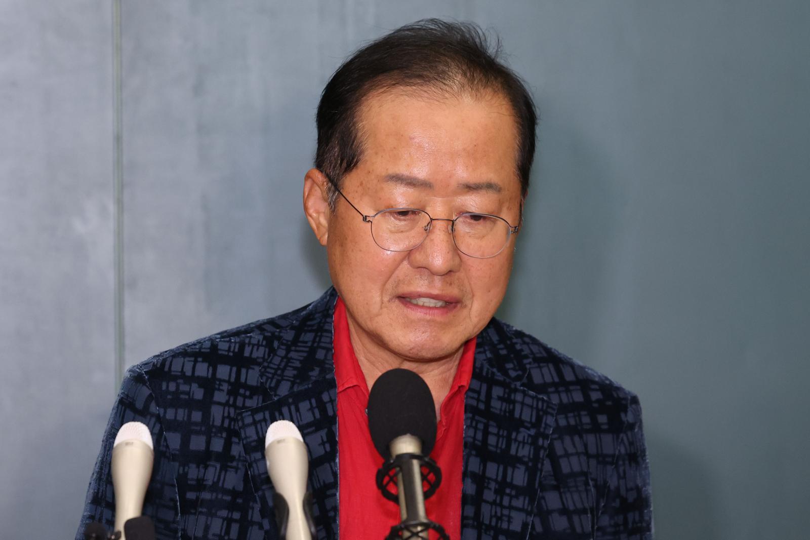 홍준표, 장동혁 사퇴론 반박…“보수 몰락 장본인들이 누구인가”