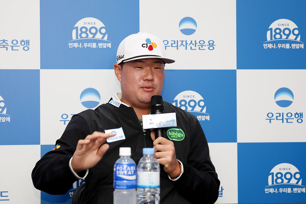 임성재 우리금융챔피언십 출전 모습