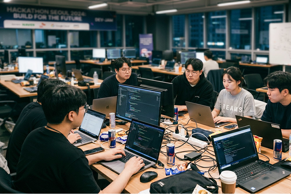 우리 정부의 AI 투자 의지는 확실하나 실무 인력 육성은 다소 더딘 상황이다 / 출처=제미나이 AI 이미지 생성