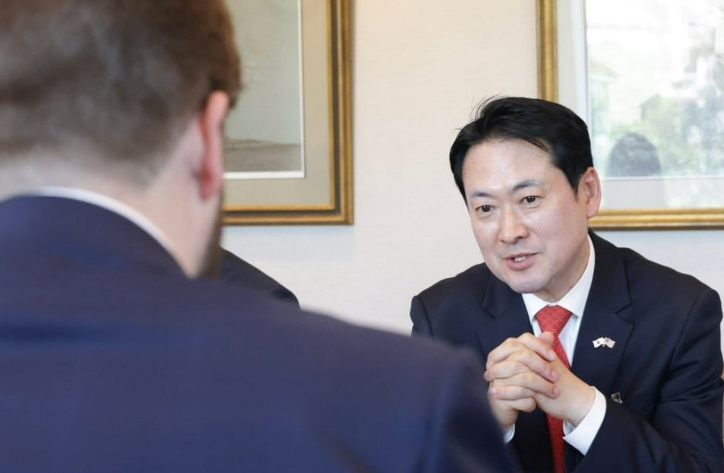 장동혁, 美차관보 아닌 ‘차관 비서실장’ 만났다