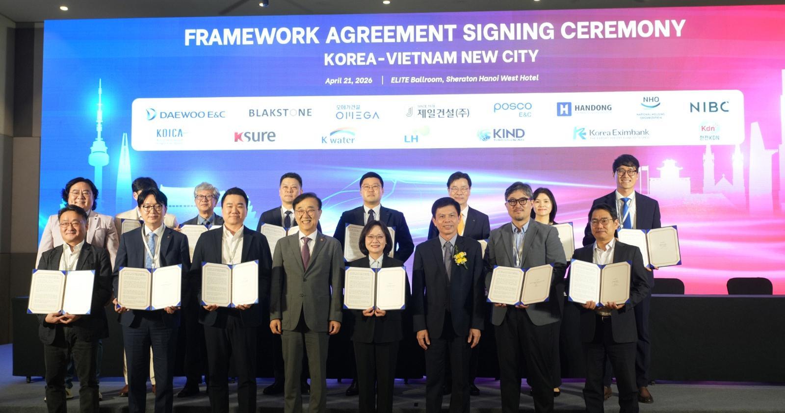 LH, 베트남 박닌성 동남신도시 본격 추진… 민관협의체 기본협약