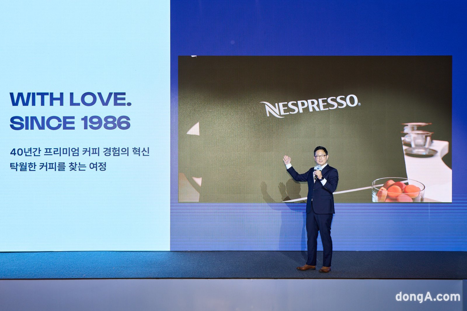박성용 네스프레소 코리아 대표. 네스프레소 제공