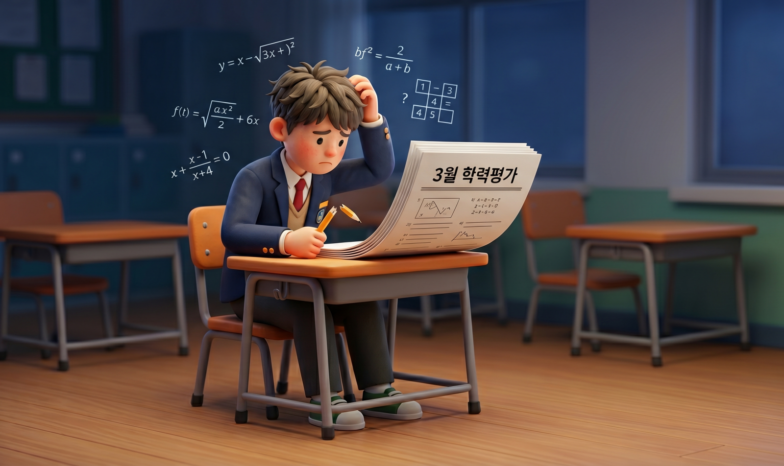 중학 교육과정 벗어난 학평 출제 논란