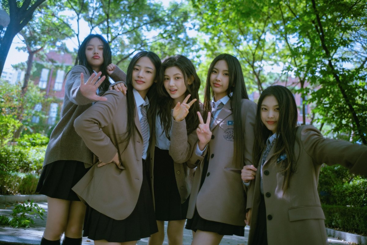 뉴진스 코펜하겐 새 앨범 준비 모습