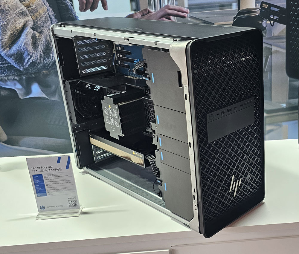 AI 워크스테이션 ‘HP Z8 Fury G6i’ / 출처=IT동아