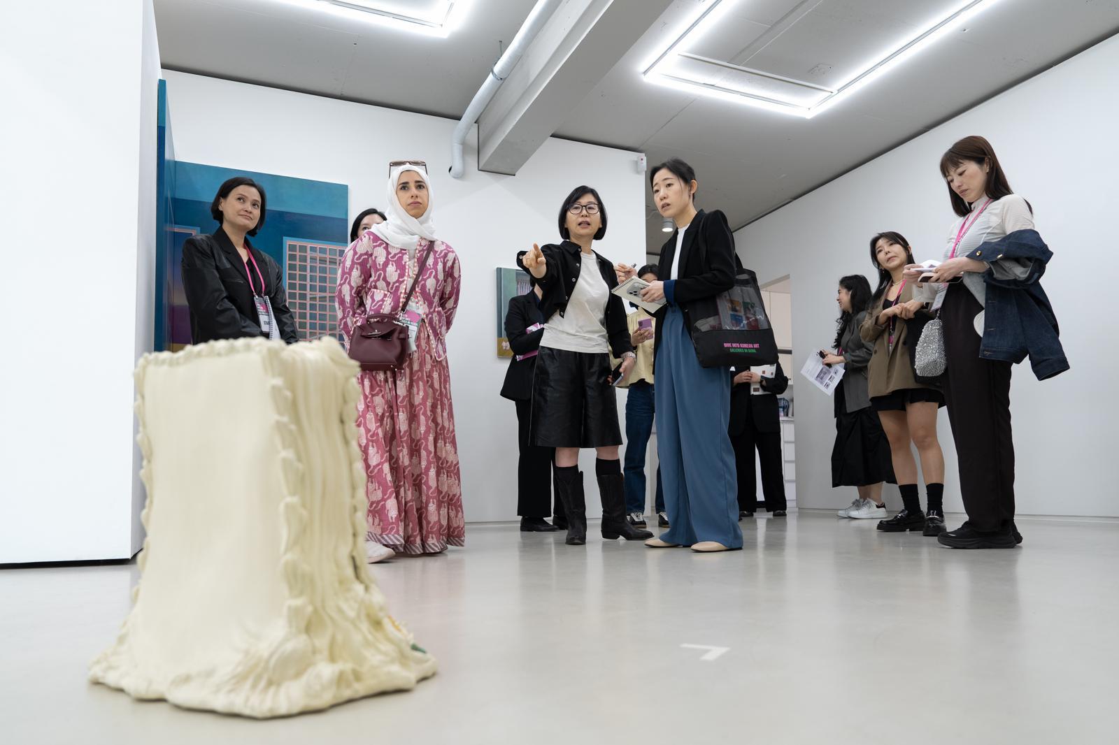 서울 아트투어 해외 아트페어 관계자 방문