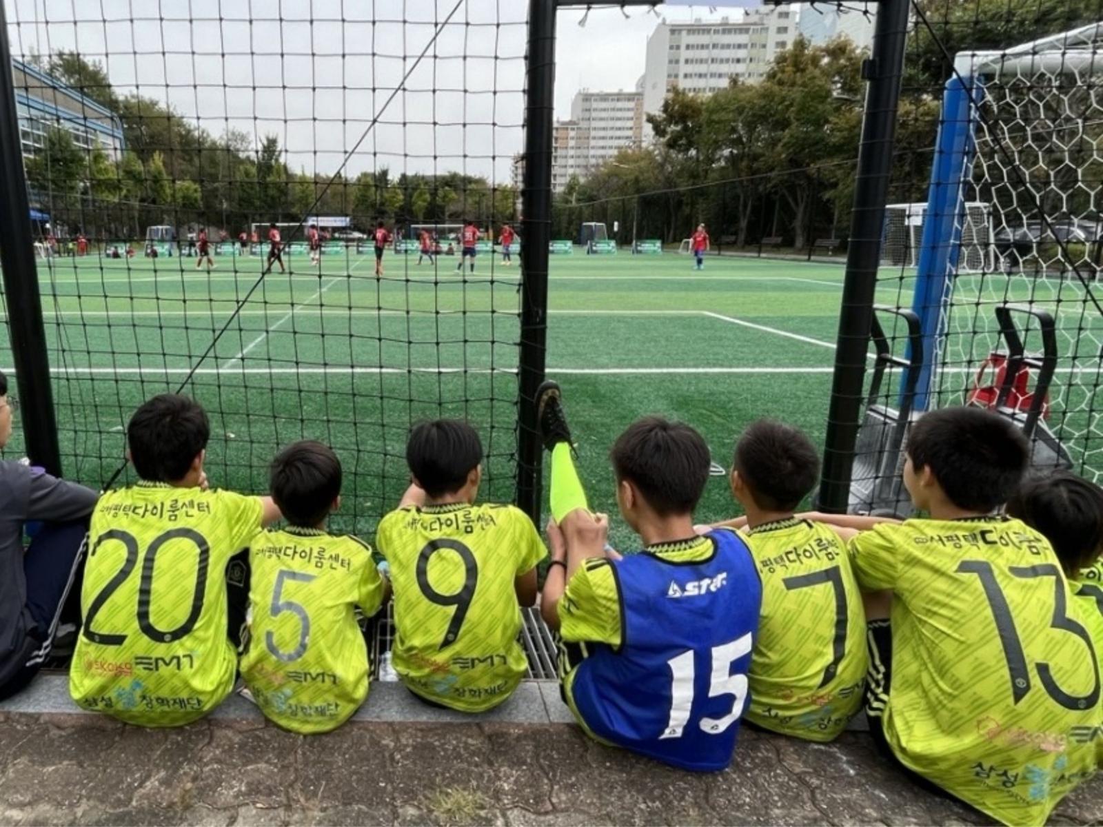 서평택다이룸센터 ‘다이룸FC’ 소속으로 축구선수를 꿈꾸는 고려인 아동들/ 출처_굿네이버스 제공