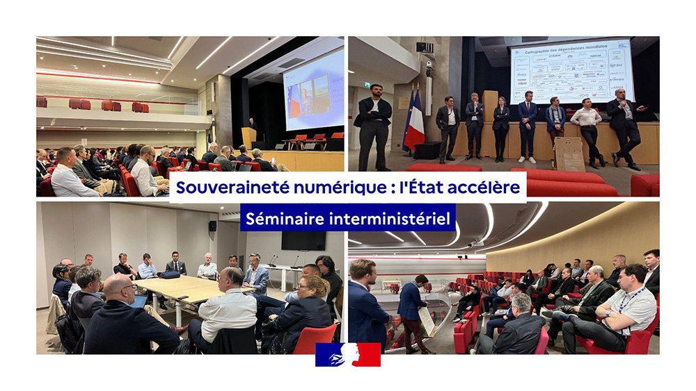 2026년 4월 8일 프랑스 파리에서 개최된 디지털 주권: 국가의 가속화(Souveraineté numérique : l‘État accélère) 범정부 세미나의 모습 / 출처=프랑스 디지털 업무 총괄국