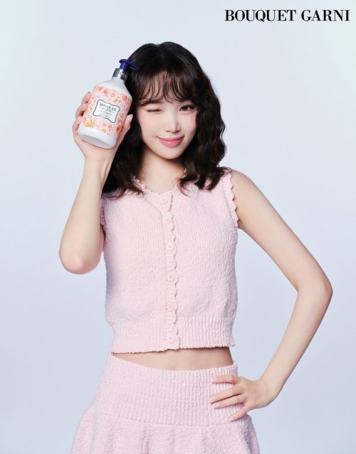 부케가르니 브랜드 모델로 발탁된 김채원