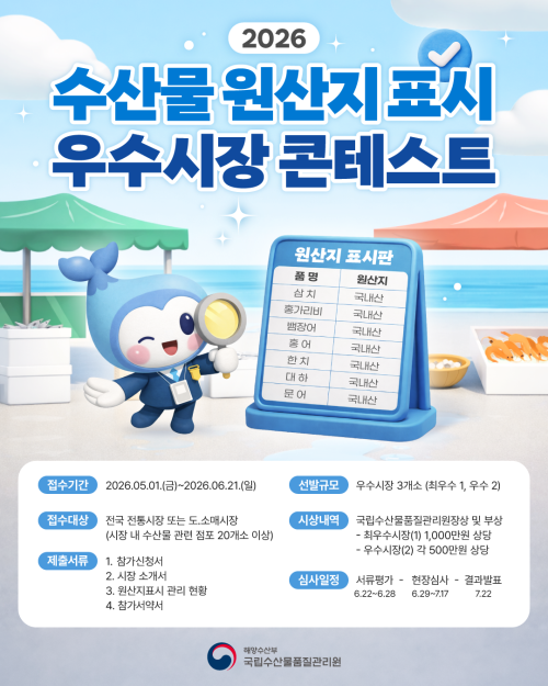 사진=해양수산부 국립수산물품질관리원 제공