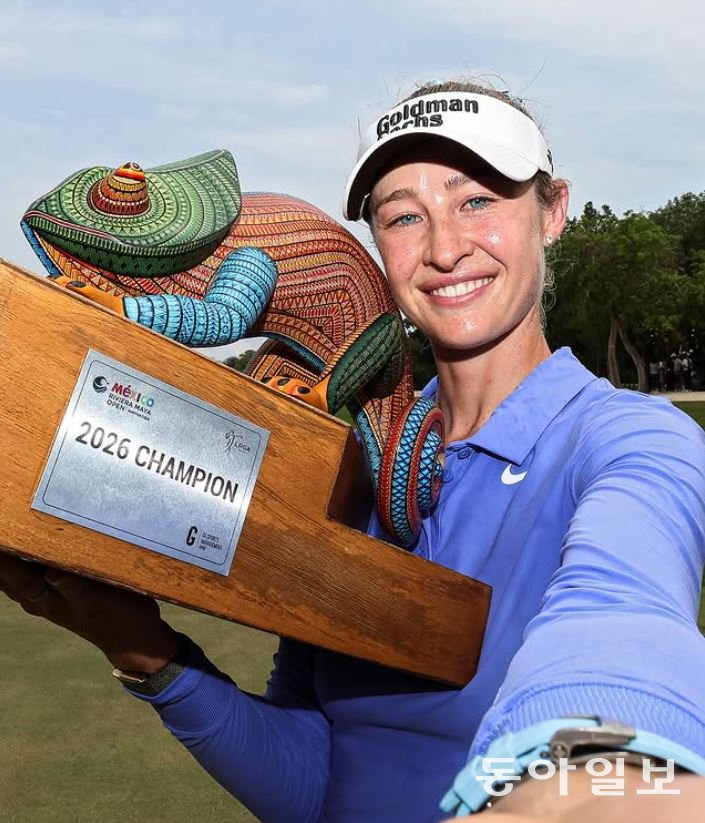 넬리 코르다 LPGA 3승 달성