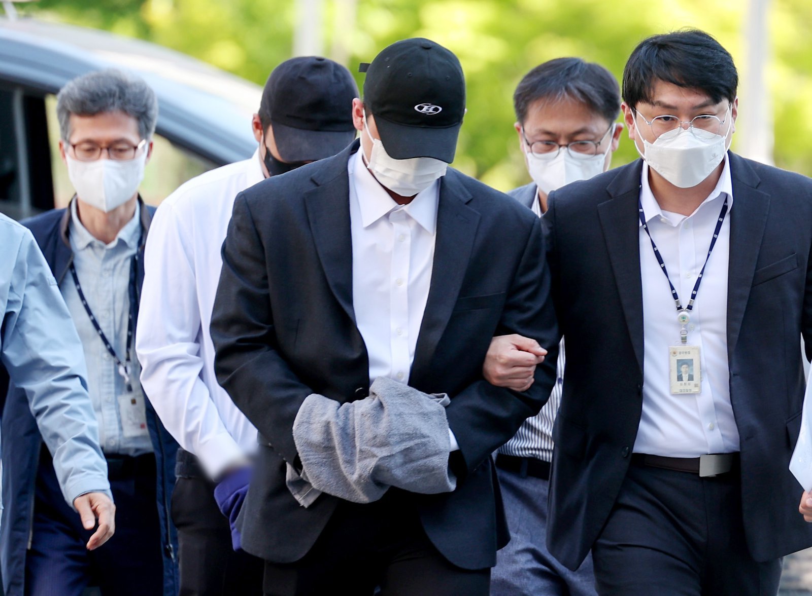 김창민 감독 사건 피의자들 ‘묵묵부답’…영장심사 출석
