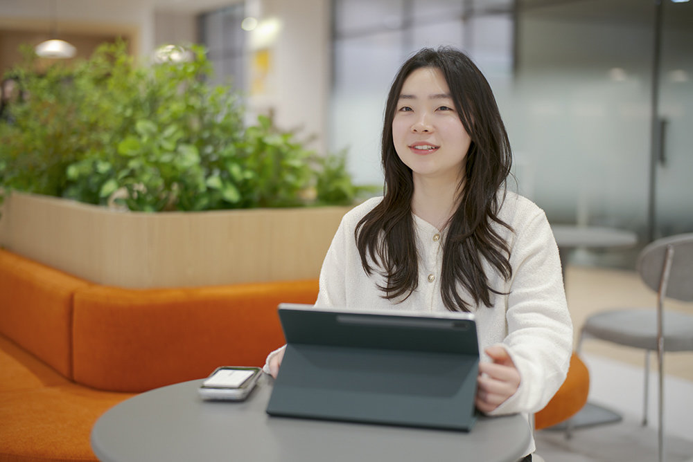 김승미 대리는 2년 경력 이상의 프런트앤드 엔지니어 경력을 갖췄으며, 메가스터디교육에서는 내·외부 프로젝트 관리, 신기능 도입 등 PMO/PM으로서 업무를 진행 중이다 / 출처=IT동아