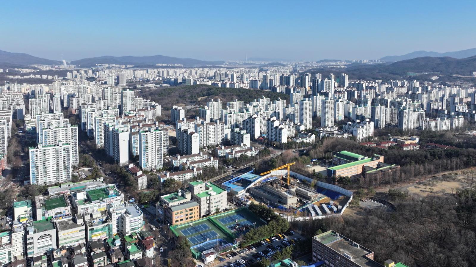 분당 노후 계획도시 전경. 성남시 제공