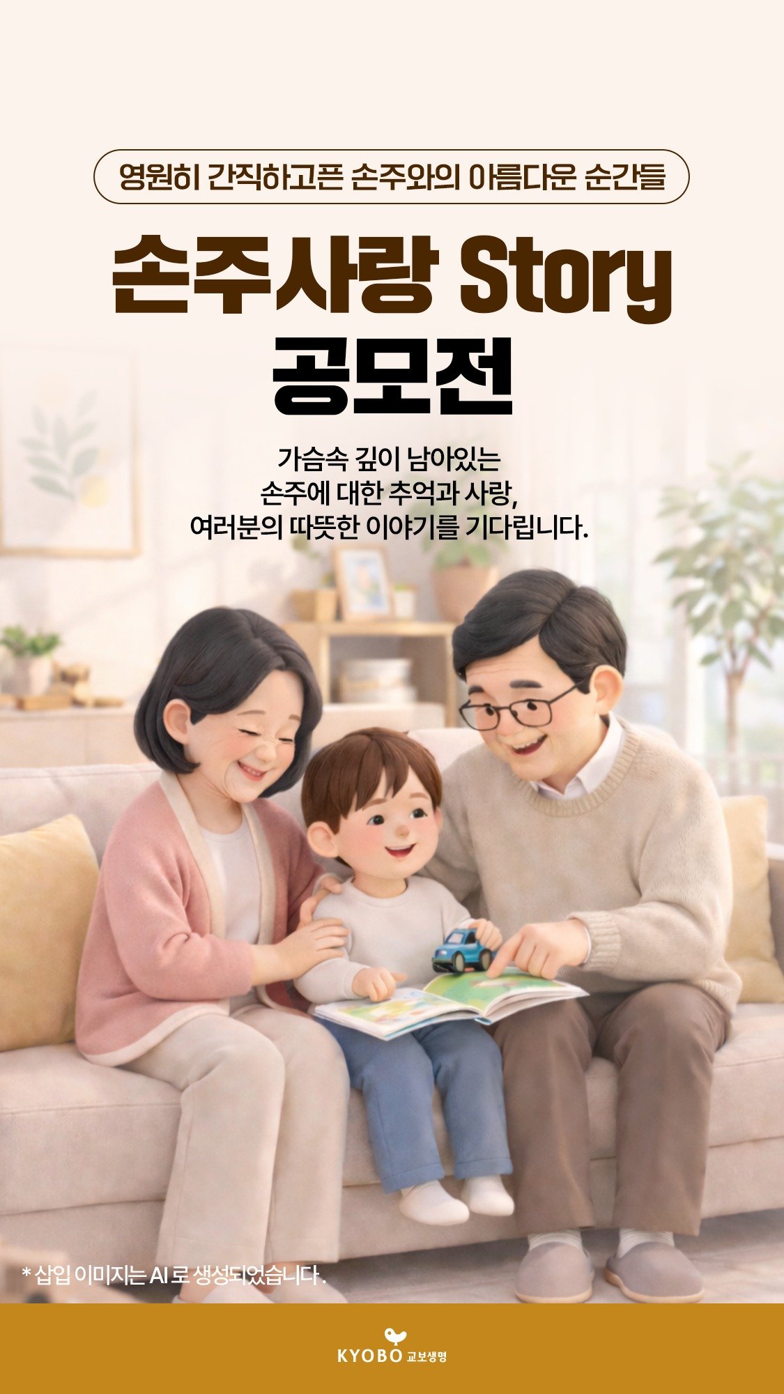 [단신]교보생명, 가정의달 ‘손주사랑 스토리 공모전’ 外
