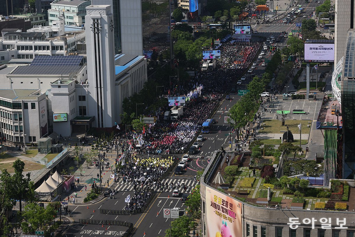 [사설]“세종대로 6시간 집회 혼잡비용 83억”… 소음도 감내 힘든 공해