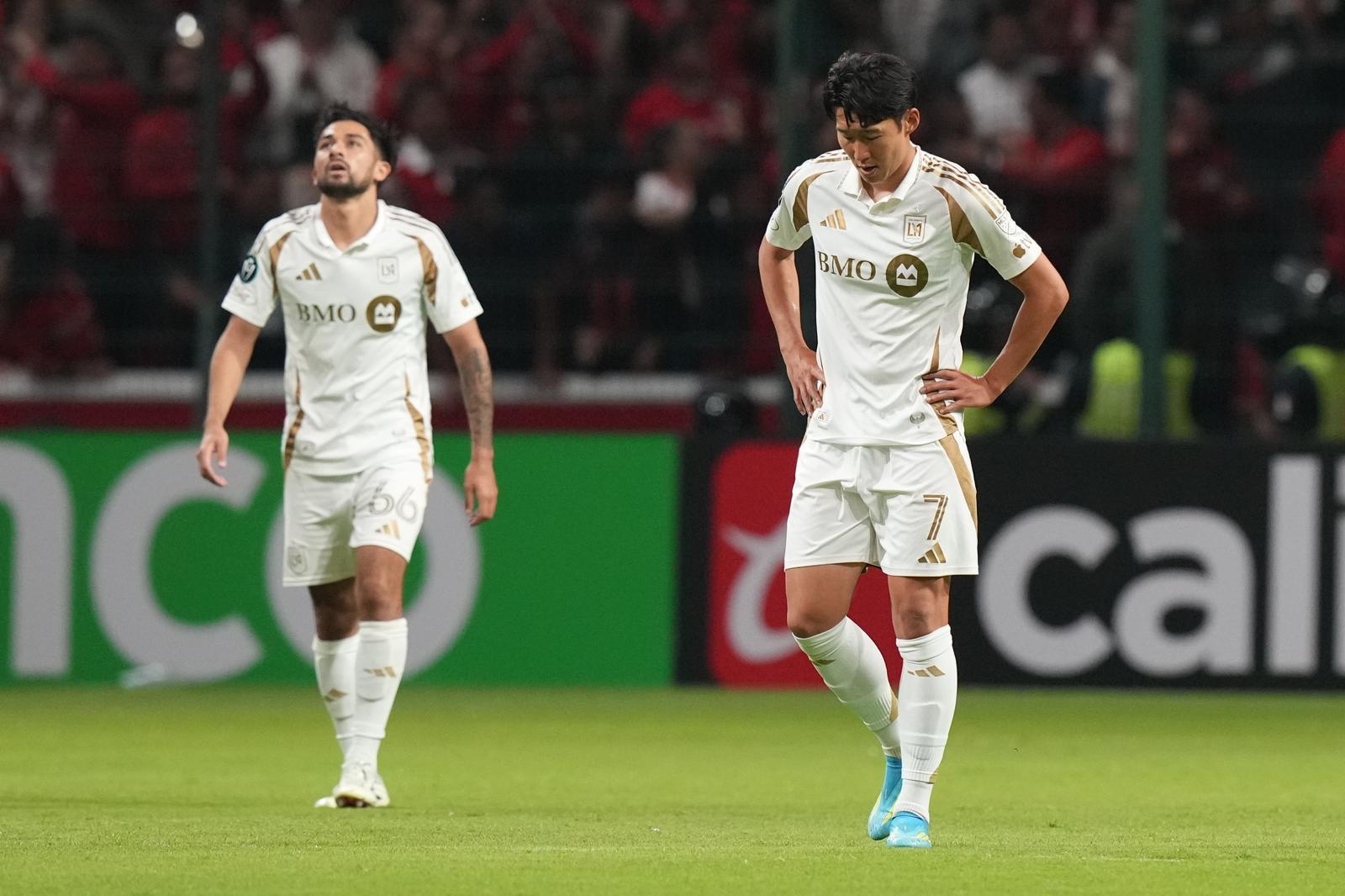 손흥민과 LA FC CONCACAF 경기