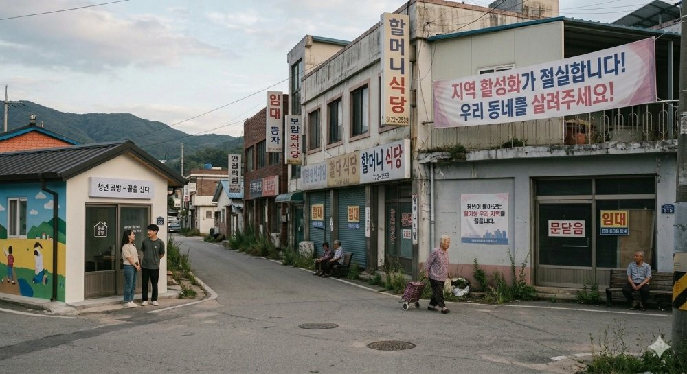 지역 경제 활성화 논의는 지속적으로 나온다 / 출처=제미나이 AI 이미지 생성