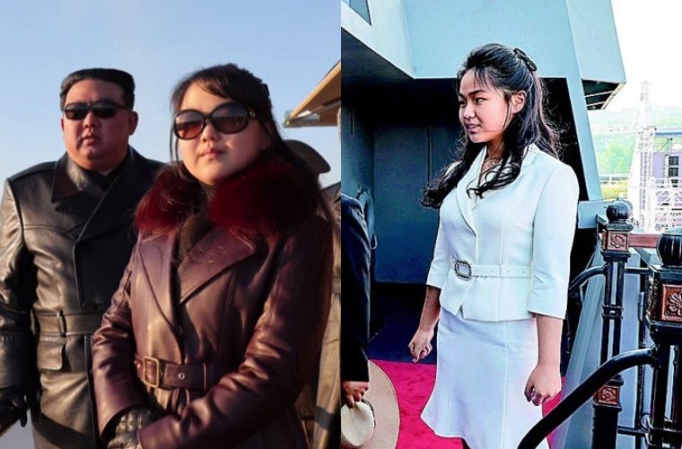 김정은 북한 국무위원장 딸 주애. 평양 노동신문=뉴스1