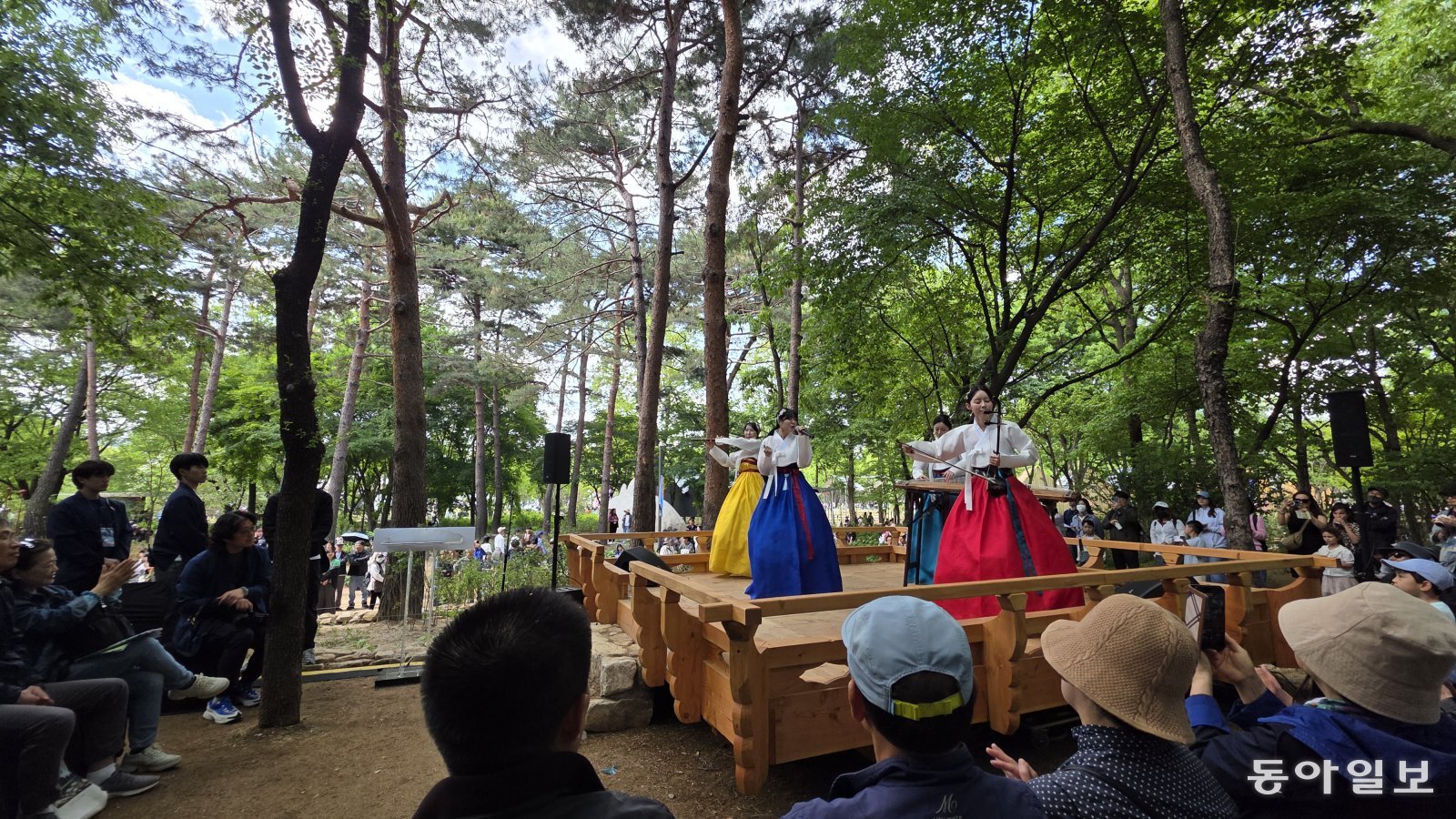 국가유산청의 ‘K-헤리티지’ 정원.