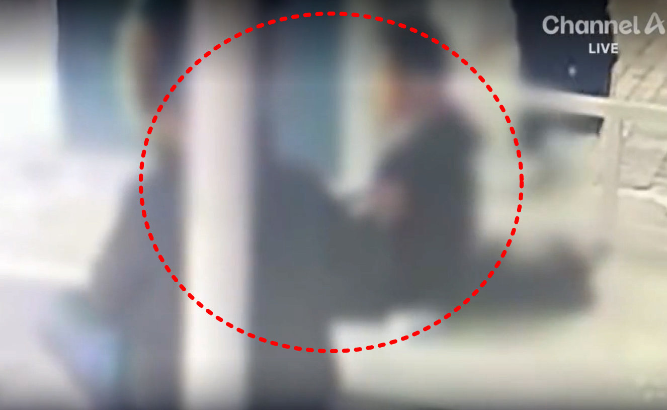 인천 아파트 강제추행 사건 CCTV 장면