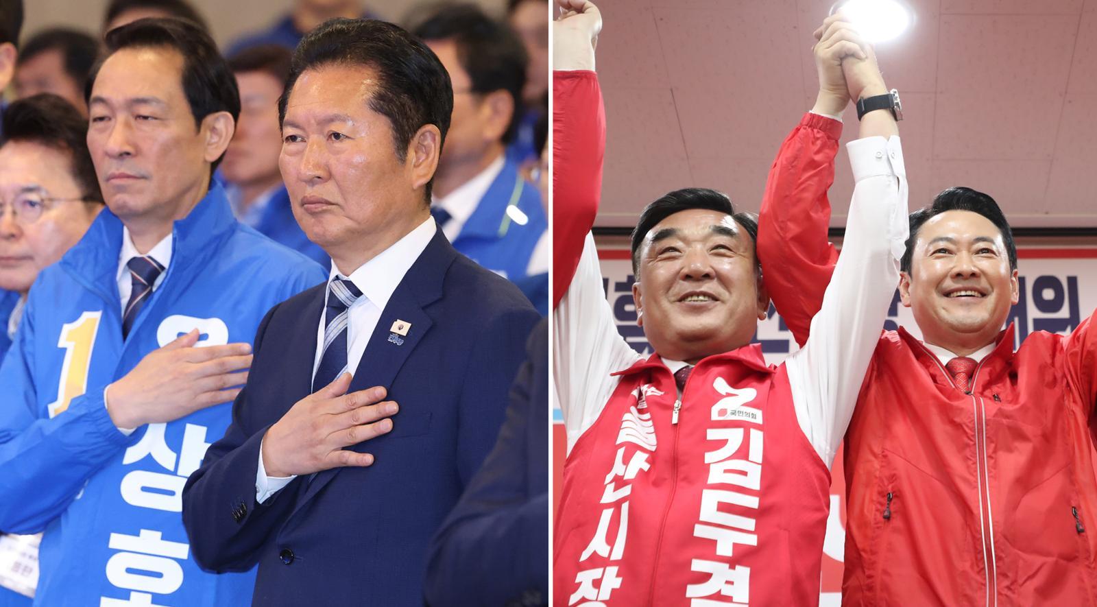 민주 ‘균형발전·밀착행정’ vs 국힘 ‘주거안정·규제혁파’