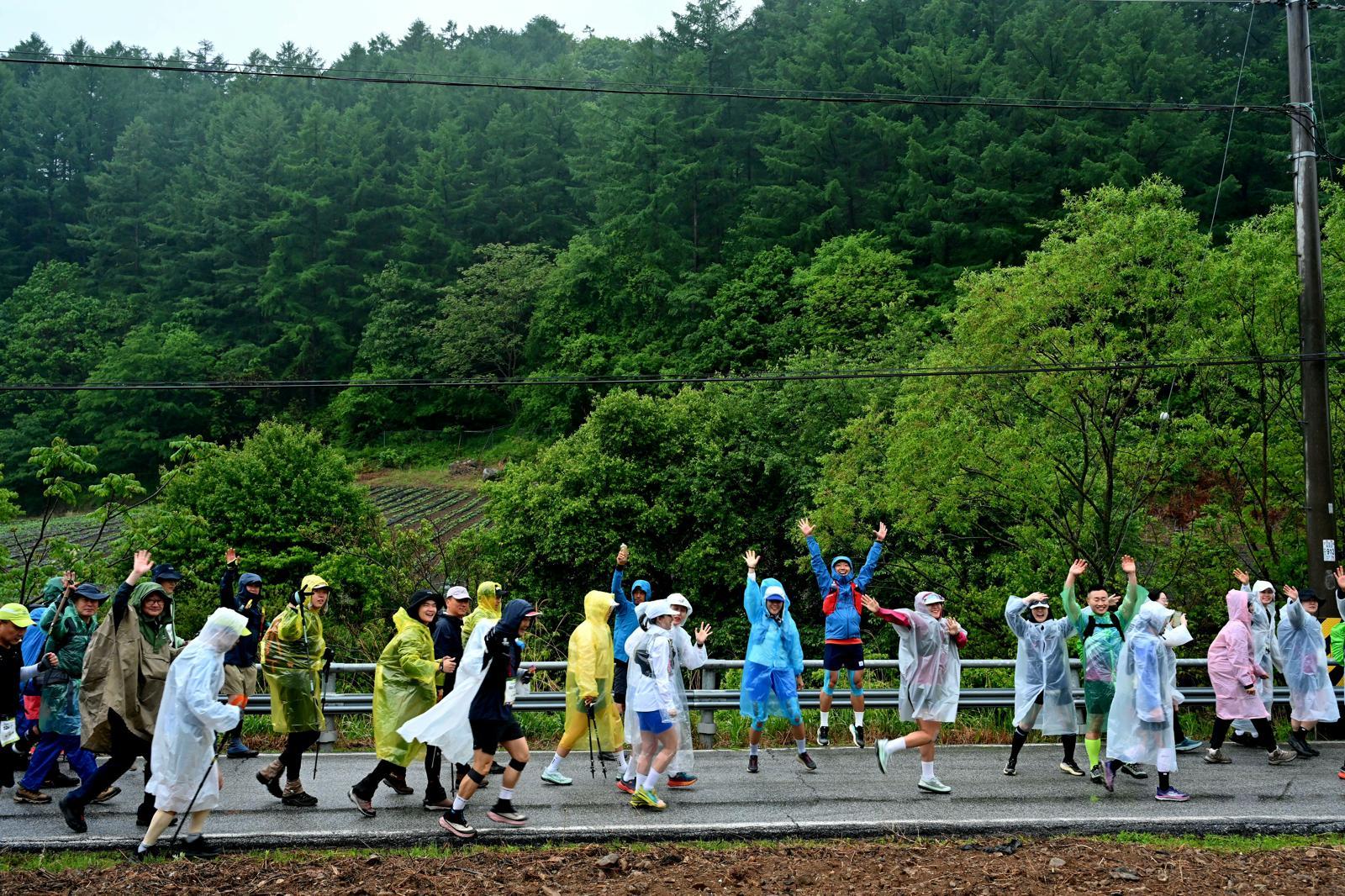 옥스팜 트레일워커 100km 기부 도전