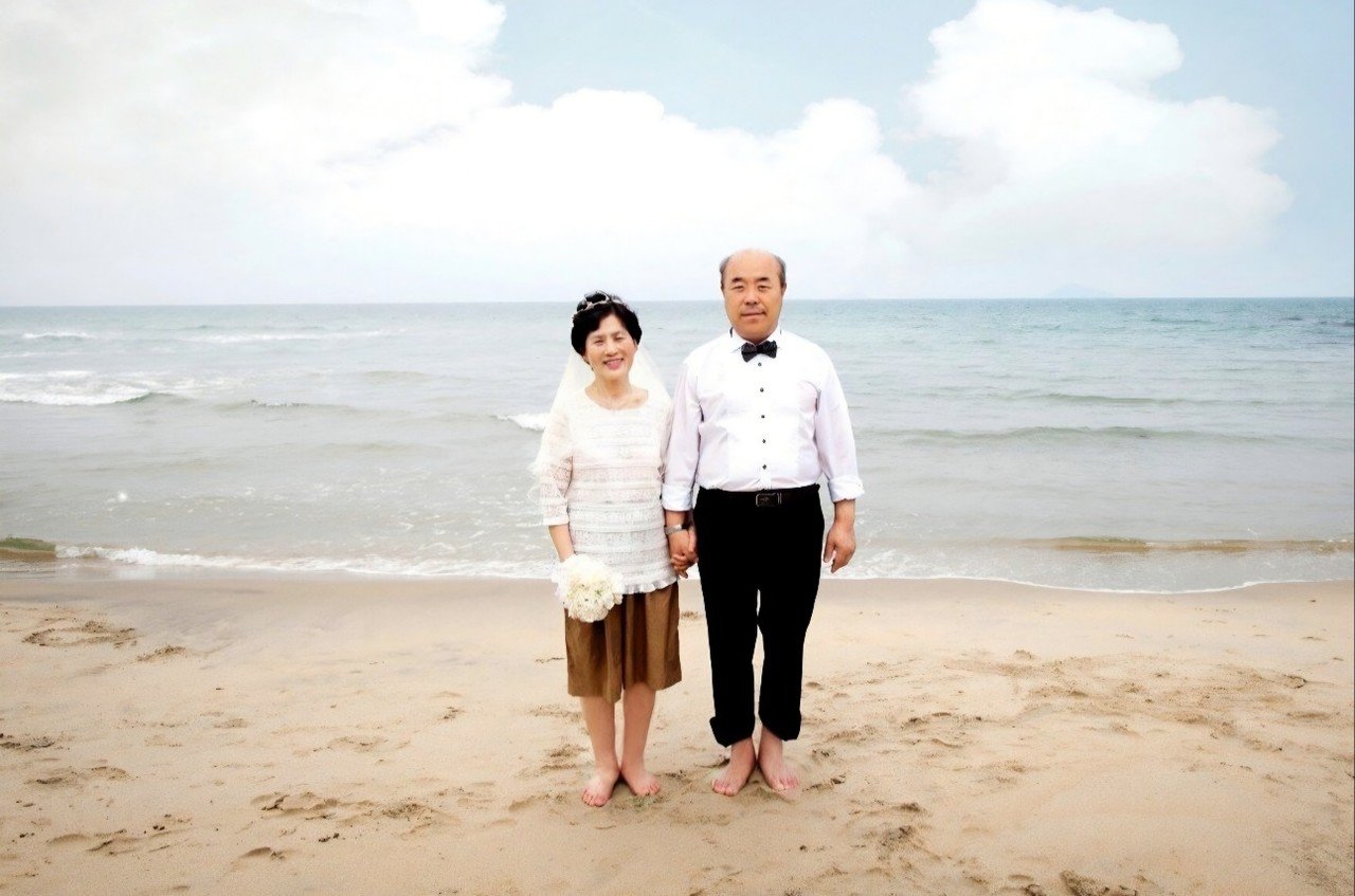 기증자 김용분 씨 부부 모습. 사진=한국장기조직기증원 제공