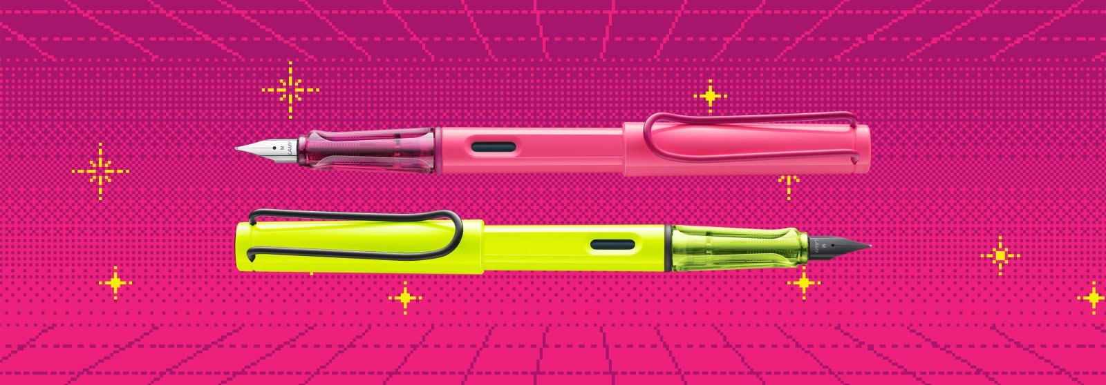 독일의 필기구 브랜드 라미(LAMY)가 2026 사파리(safari) 스페셜 에디션 신규 컬러라인 ‘네온핑크(neonpink)’와 ‘네온옐로우(neonyellow)’를 출시했다. 라미 제공