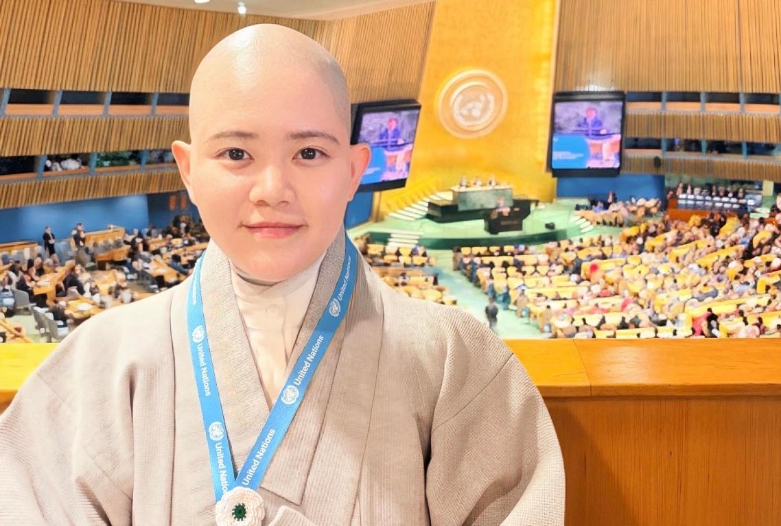사상 첫 유엔서 ‘승려 인턴’ 근무 고우 스님… “수행이 세상과 어떻게 맞닿을까 항상 고민”