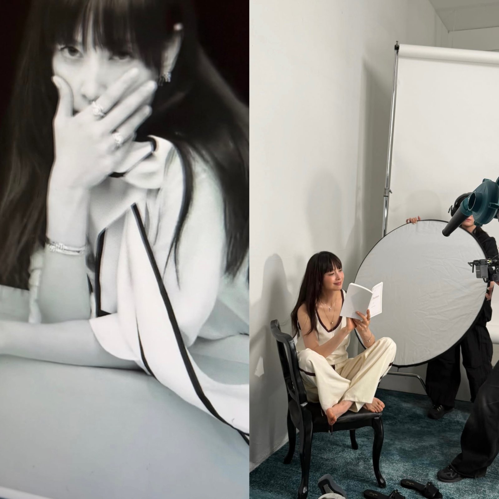 배우 이나영, 민소매톱 입은 청순한 근황 공개