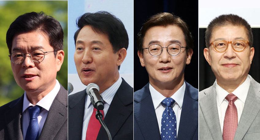 서울 정원오 46% 오세훈 38%, 부산 전재수 43% 박형준 41%