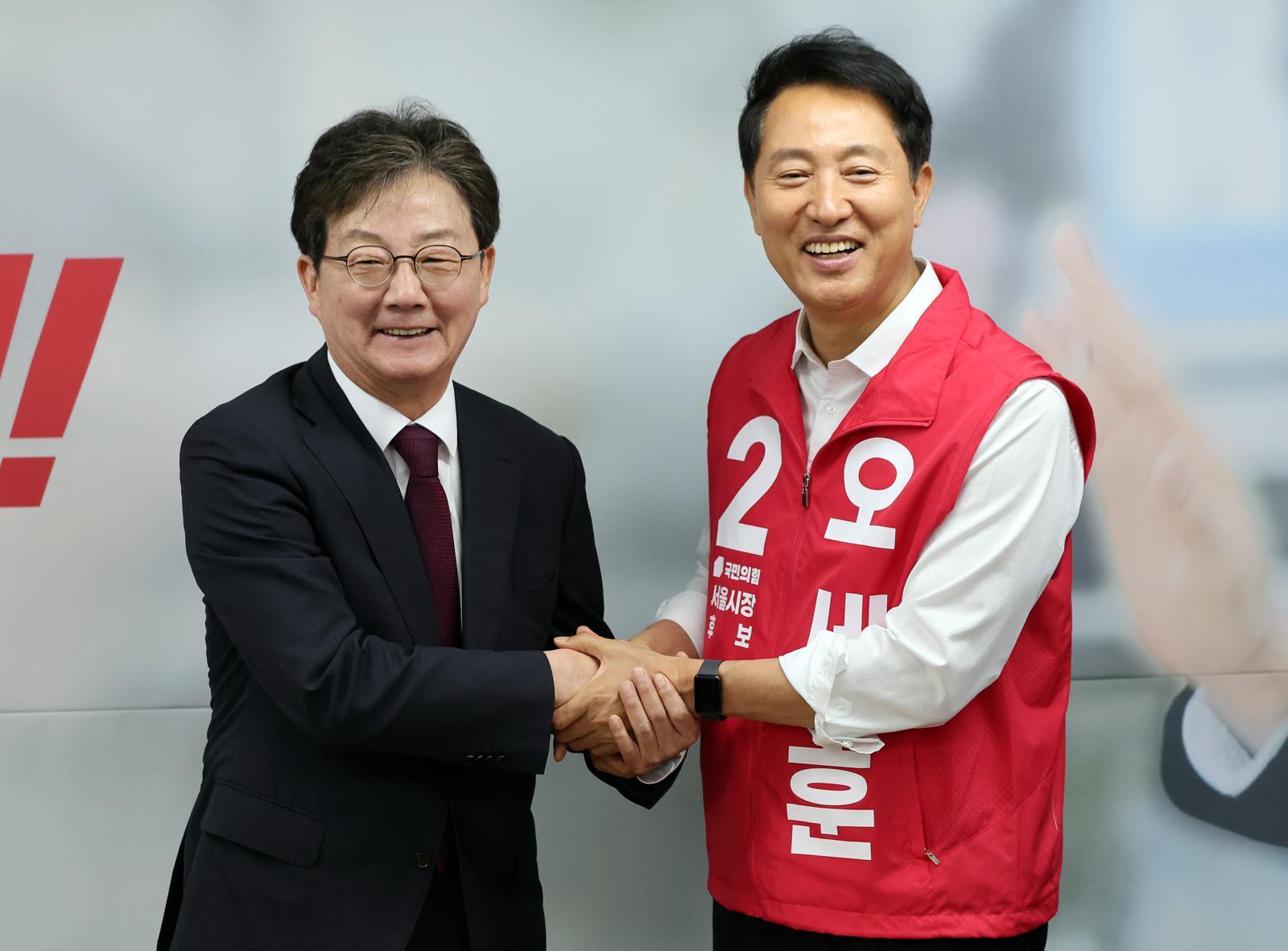 오세훈 지원 나선 유승민 “국무회의서 李 정부 견제 역할 가능”