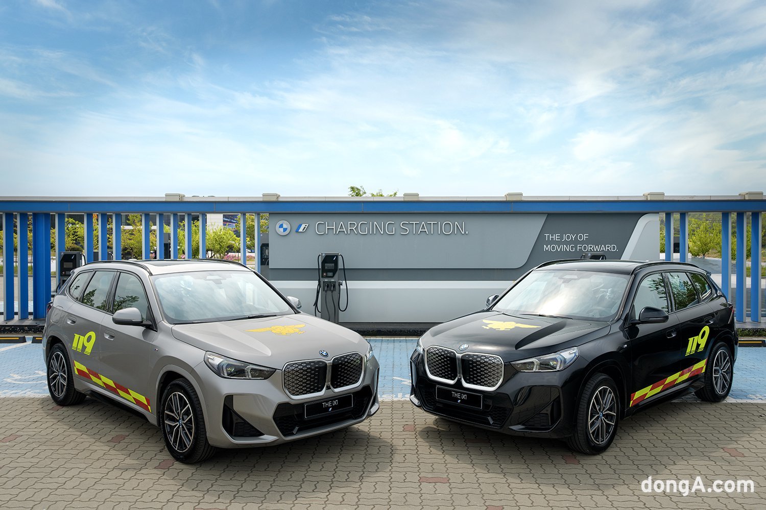 BMW, 소방 행정에 iX1 2대 기부. BMW코리아 제공