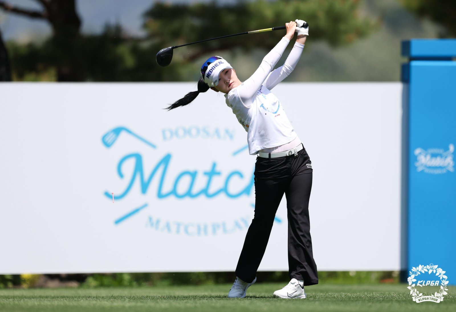 ‘2연패 도전’ 이예원, KLPGA 두산 매치플레이 5조 선두…홍정민·박현경도 2승